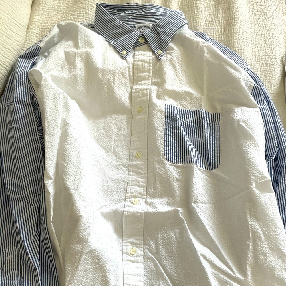 Brooks Brothers Linen Casual Dress Shirt